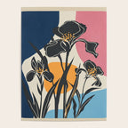 Modern Iris Abstraction Poster Gallery Image 4
