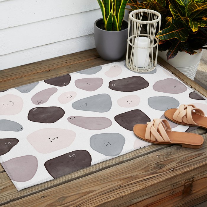 Funny Shapes Outdoor Rug Gallery Image 2