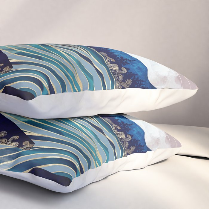 Ocean Sunrise Pillow Sham Gallery Image 3
