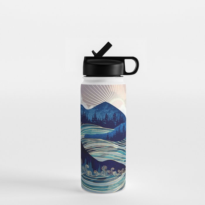 Ocean Sunrise Water Bottle Gallery Image 1