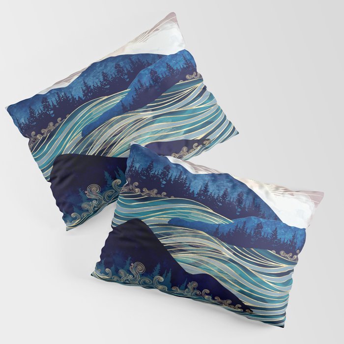 Ocean Sunrise Pillow Sham Gallery Image 1