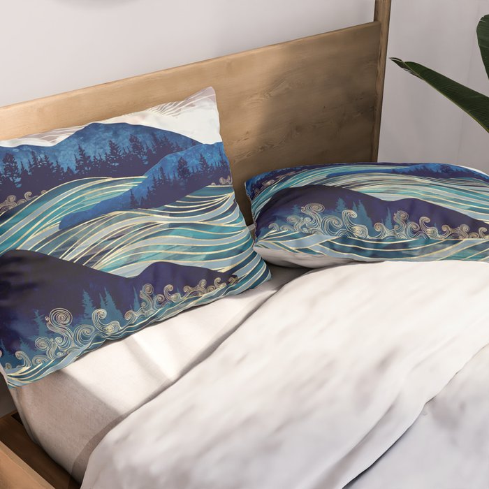 Ocean Sunrise Pillow Sham Gallery Image 2