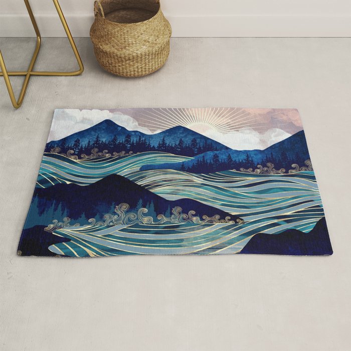 Ocean Sunrise Rug Gallery Image 1