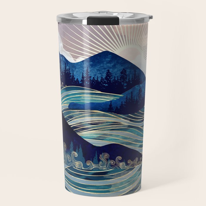 Ocean Sunrise Travel Mug Gallery Image 1