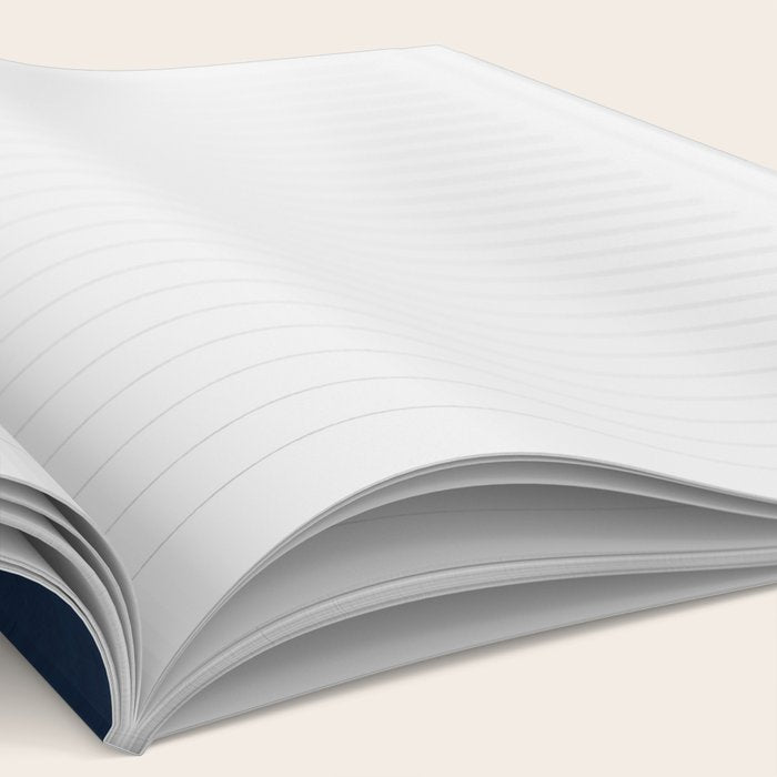 classic - navy and aqua Notebook Gallery Image 2