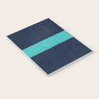 classic - navy and aqua Notebook Gallery Image 3