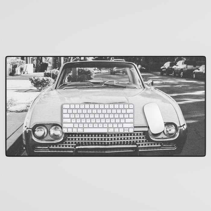 VINTAGE PALM SPRINGS Desk Mat Gallery Image 1