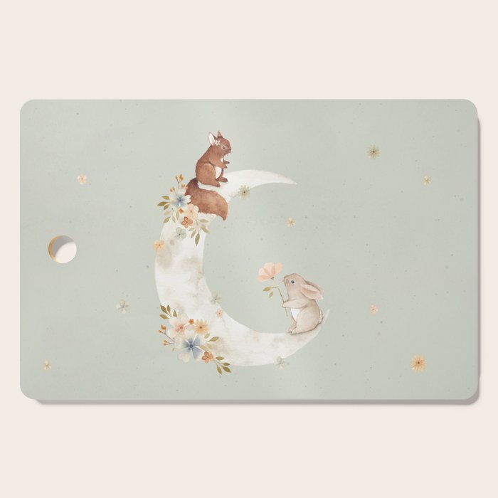 I love you to the moon and back Cutting Board Gallery Image 1