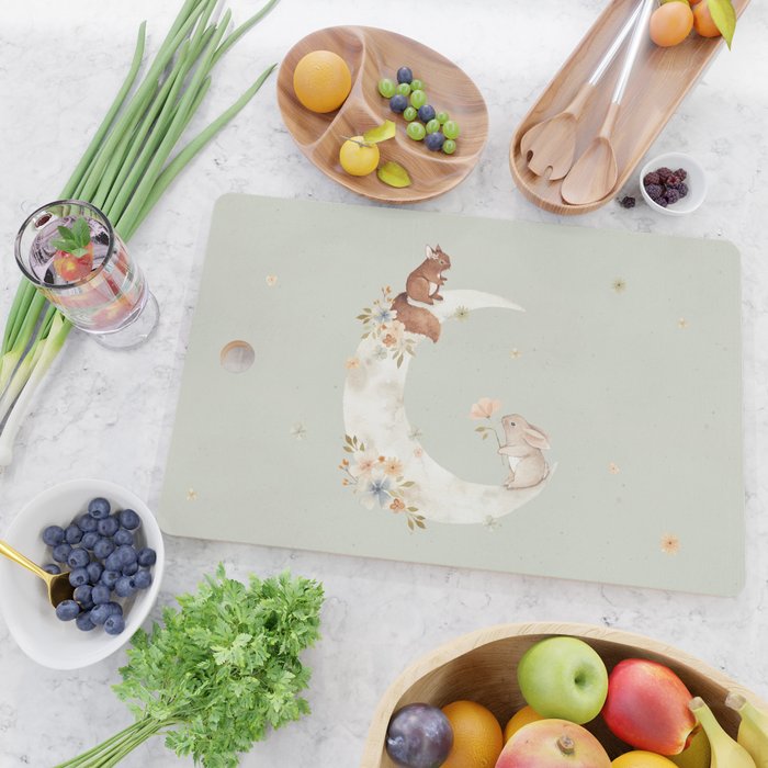 I love you to the moon and back Cutting Board Gallery Image 2