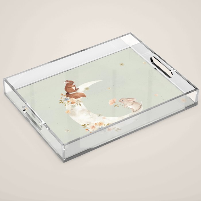 I love you to the moon and back Acrylic Tray Gallery Image 1