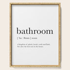 Bathroom definition Serving Tray Gallery Image 1