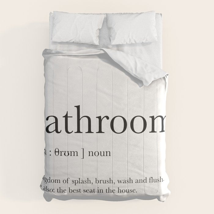 Bathroom definition Comforter Gallery Image 6