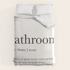 Bathroom definition Duvet Cover Gallery Image 6