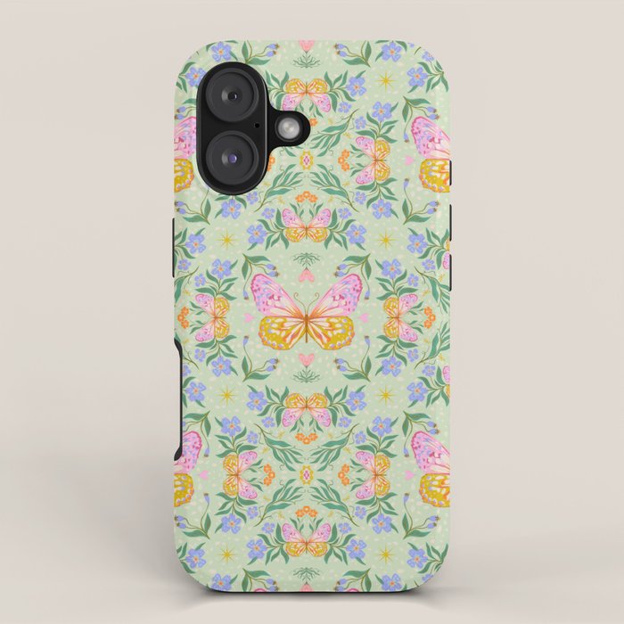 Magical butterflies garden iPhone Case Gallery Image 1