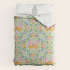 Magical butterflies garden Comforter Gallery Image 6
