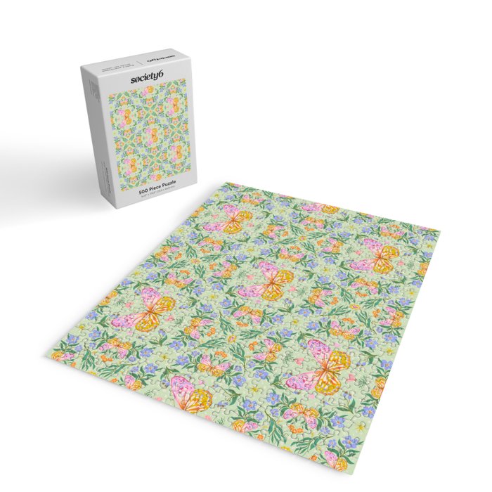 Magical butterflies garden Jigsaw Puzzle Gallery Image 2