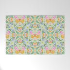 Magical butterflies garden Welcome Mat Gallery Image 1