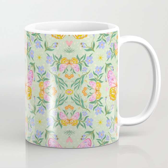 Magical butterflies garden Coffee Mug Gallery Image 1