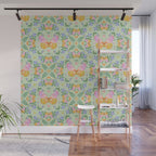 Magical butterflies garden Wall Mural Gallery Image 1