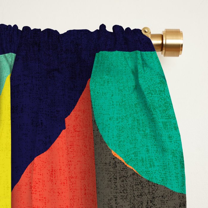 Color Blocks Window Curtain Gallery Image 2