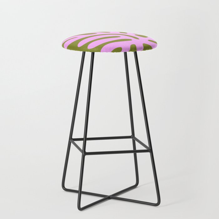 Wasabi & Lavender: Matisse Paper Cutouts 05 Stool Gallery Image 1