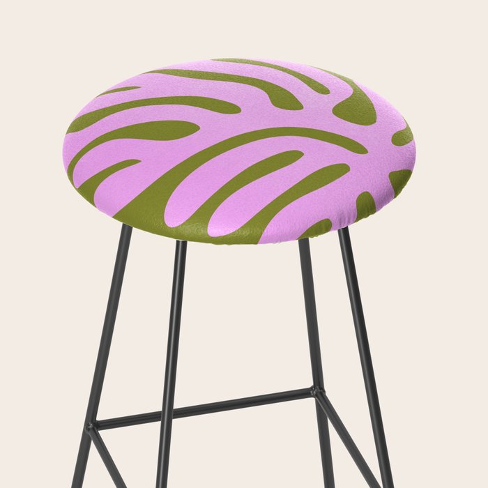 Wasabi & Lavender: Matisse Paper Cutouts 05 Stool Gallery Image 2