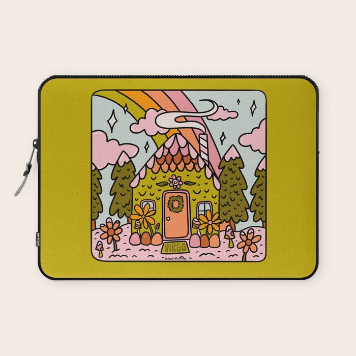Virgo Gingerbread House Laptop Sleeve Gallery Image 1