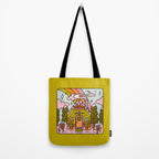 Virgo Gingerbread House Tote Bag Gallery Image 2