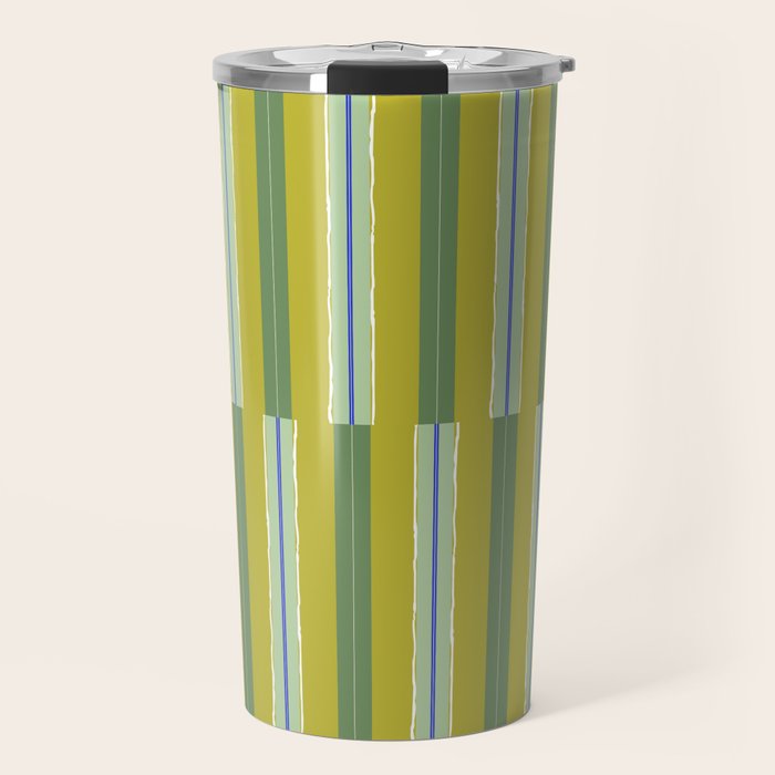 Electric Chartreuse Pistachio Sea Glass Travel Mug Gallery Image 1