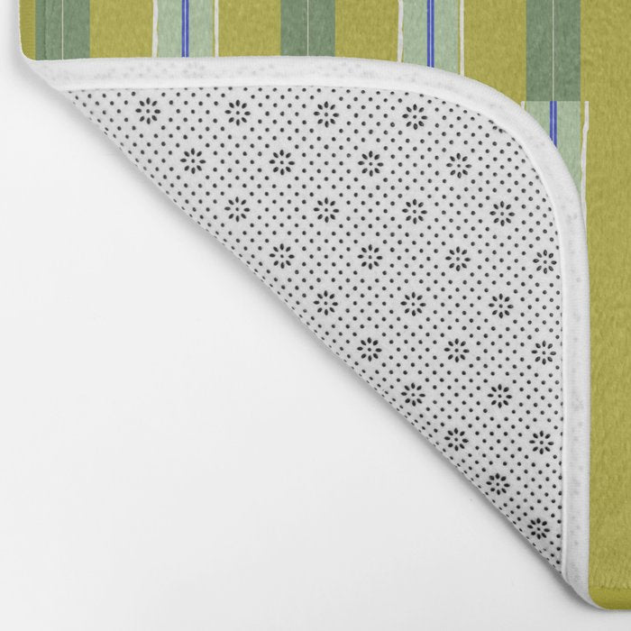 Electric Chartreuse Pistachio Sea Glass Bath Mat Gallery Image 2