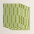 Electric Chartreuse Pistachio Sea Glass Wrapping Paper Gallery Image 3