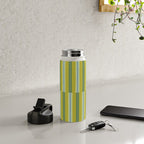 Electric Chartreuse Pistachio Sea Glass Water Bottle Gallery Image 4