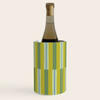 Electric Chartreuse Pistachio Sea Glass Wine Chiller Gallery Image 1