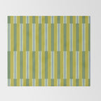 Electric Chartreuse Pistachio Sea Glass Throw Blanket Gallery Image 2