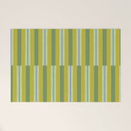 Electric Chartreuse Pistachio Sea Glass Welcome Mat Gallery Image 1