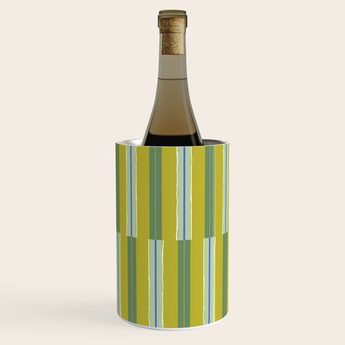Electric Chartreuse Pistachio Sea Glass Wine Chiller Gallery Image 3