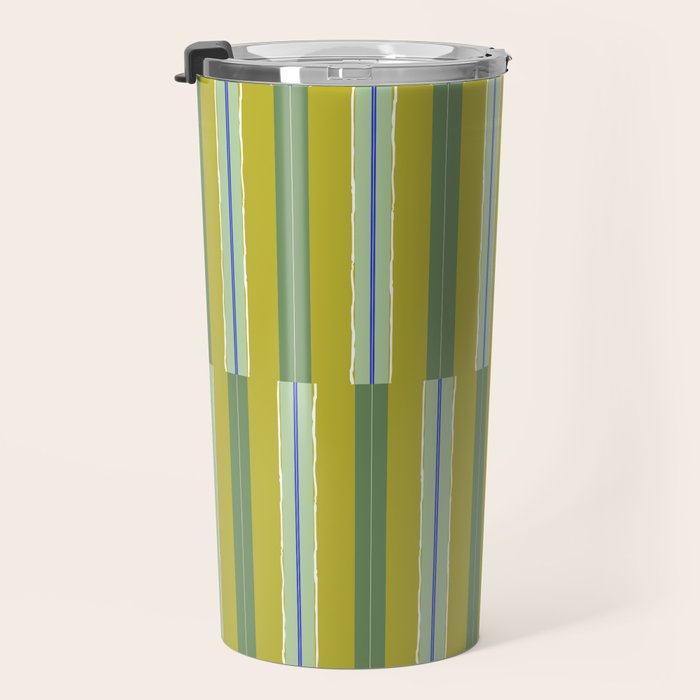Electric Chartreuse Pistachio Sea Glass Travel Mug Gallery Image 3