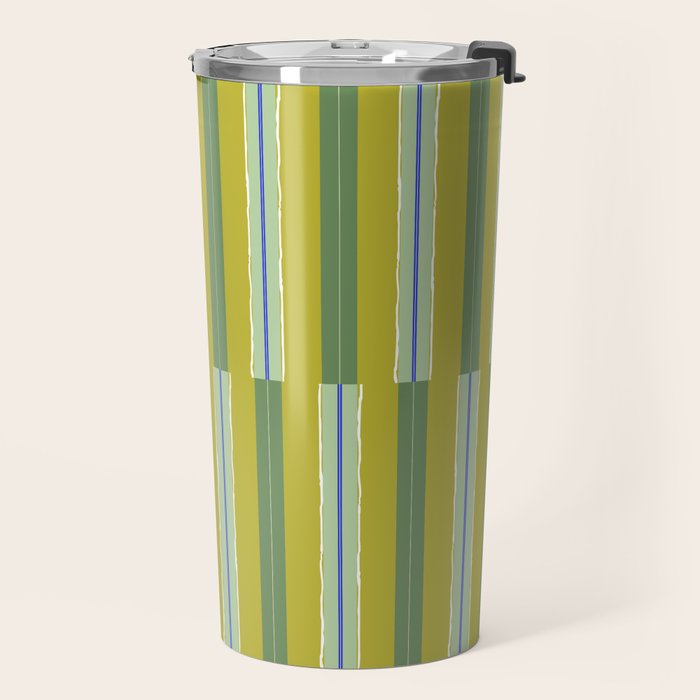 Electric Chartreuse Pistachio Sea Glass Travel Mug Gallery Image 2