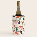 Whimsical Festive String Lights Seamless Pattern Wine Chiller Gallery Image 1