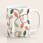 Whimsical Festive String Lights Seamless Pattern Coffee Mug Gallery Image 1
