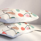 Whimsical Festive String Lights Seamless Pattern Pillow Sham Gallery Image 3
