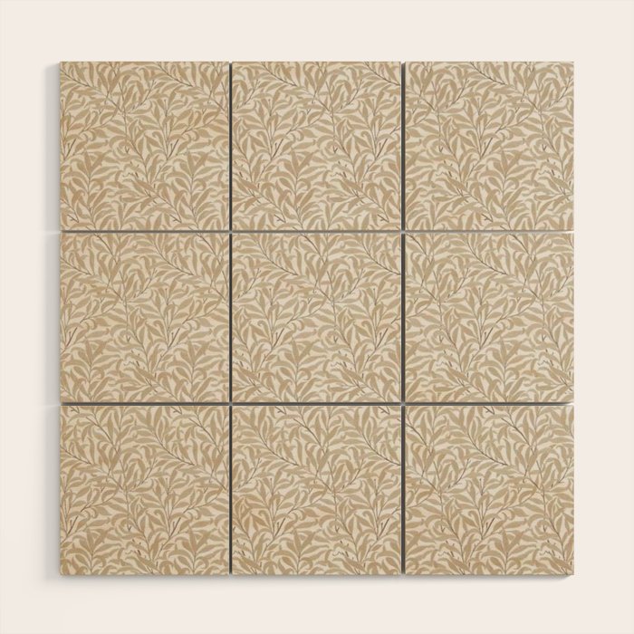 William Morris Pure Willow Bough Wheat Pattern Wood Wall Art Gallery Image 1