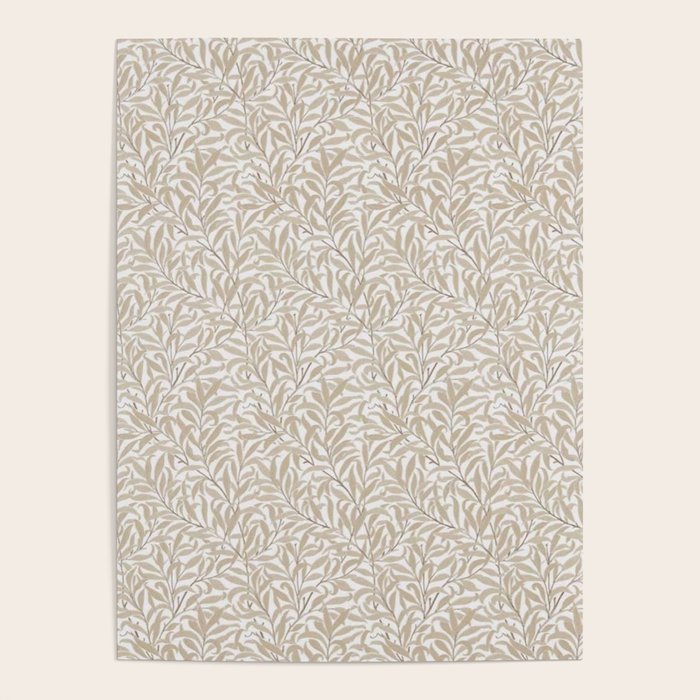William Morris Pure Willow Bough Wheat Pattern Poster Gallery Image 1