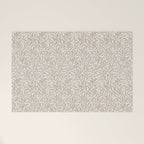 William Morris Pure Willow Bough Wheat Pattern Welcome Mat Gallery Image 1