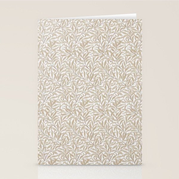 William Morris Pure Willow Bough Wheat Pattern Stationery Card Gallery Image 2