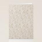 William Morris Pure Willow Bough Wheat Pattern Stationery Card Gallery Image 2