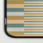 Mixed Stripes Pattern XVII Retro Nautical Laptop Sleeve Gallery Image 3