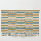 Mixed Stripes Pattern XVII Retro Nautical Wall Hanging Gallery Image 1