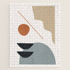 Abstract Minimal Shapes 29 Jigsaw Puzzle Gallery Image 1