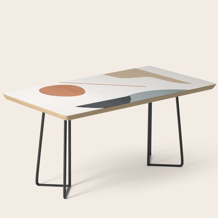 Abstract Minimal Shapes 29 Coffee Table Gallery Image 1